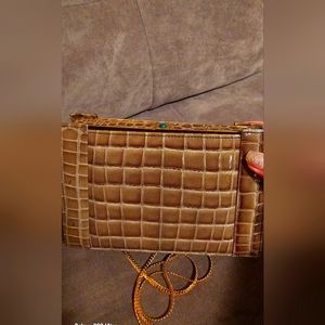 Vintage alligator hand bag